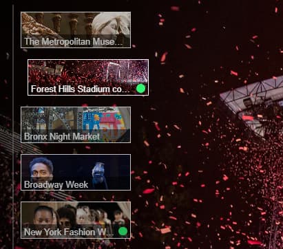 Screenshot of project